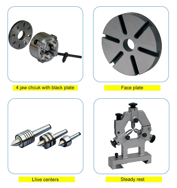 Manual Lathe CJM280 Metal Lathe Machine for school and DIY