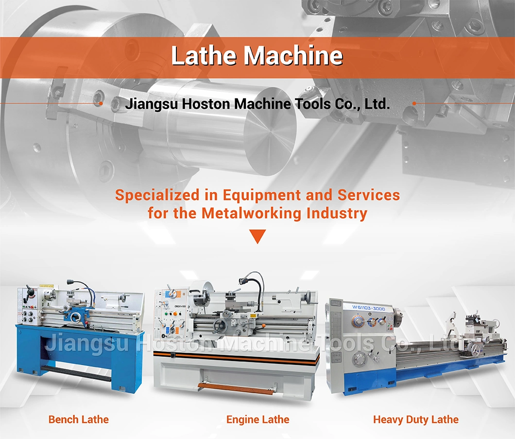 Heavy Duty Engine Metalworking Manual Lathe Machine Horizontal Metal Turning Torno