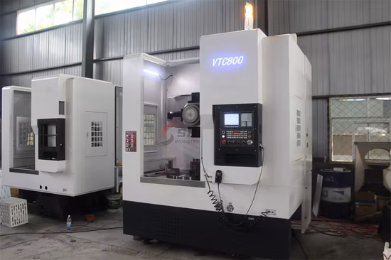 뜨거운 판매 범용 CNC 수직 선반 Vtc1000 고정밀 자동 선반 기계