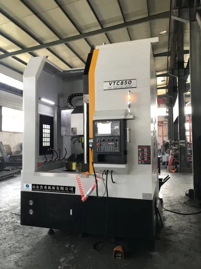 CNC 저렴한 고품질 VTC1250 수직 선반 기계